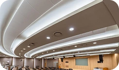 Melamine Form on ceiling